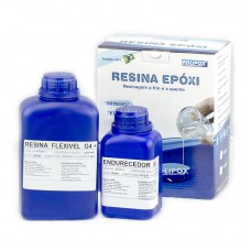 Resina Flexivel Polipox - Kit com 1,5 k