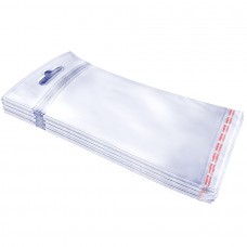 Embalagem  50 x 50 - Bag c/ adesivo + Furo (Pacote com 100 Uni)