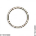 Argola 22 mm  - Pacote com 100 unid