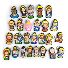 Mostruário - Chaveiros Religiosos 1 (26 Peças)